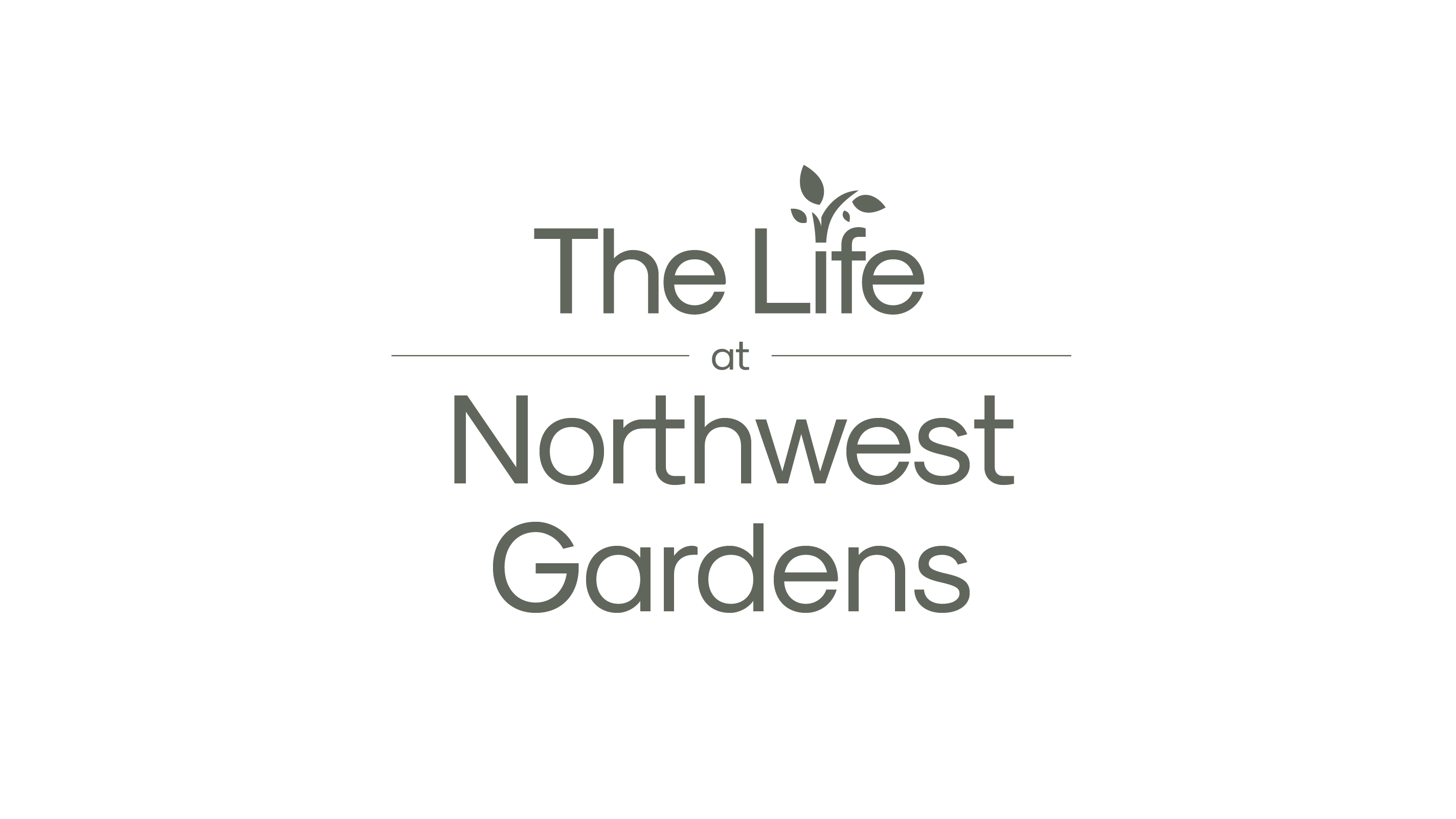 the life of northwest gardens logo
